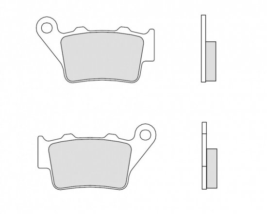 Brake pads BREMBO for KTM EXC (XC) 300