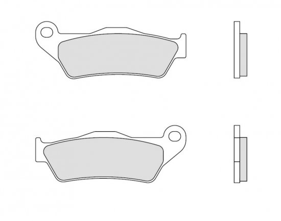 Brake pads BREMBO for KTM EXC (XC) 300 (1994-2023)