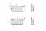 Brake pads BREMBO 07HO26TT