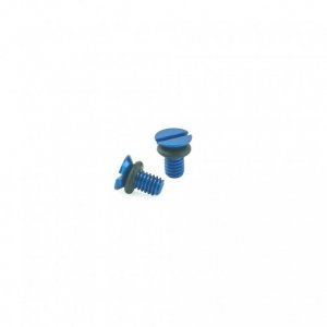 FF AIR BLEED SCREW K-TECH WP blue (pair)