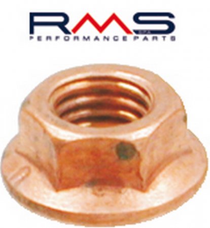 Silencer flange nut RMS 121850250 M7x1 (1 piece)