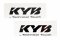 FF Sticker set KYB KYB by TT black