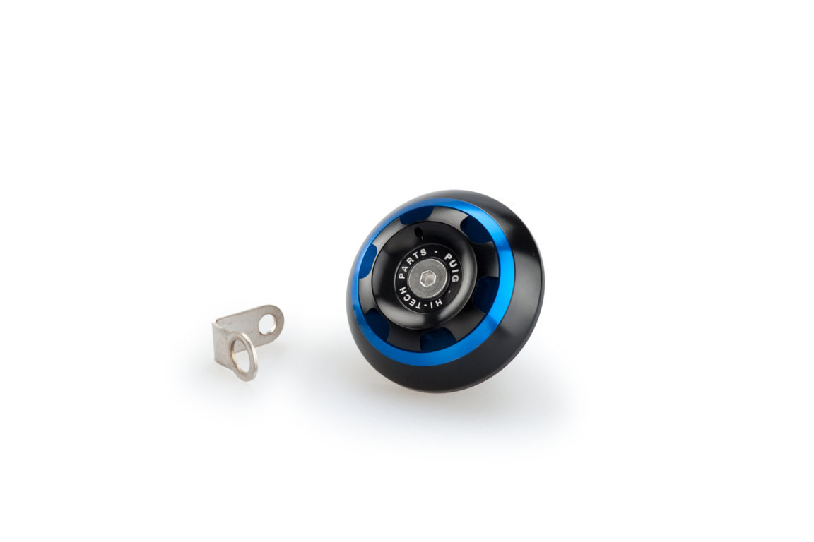 Plug oil cap PUIG 20338A TRACK blue