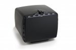 Top box PUIG 2328N MEGA BOX black 100l, with lock