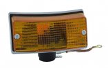 Turn indicator SIEM 246480460 orange - chromed front-right