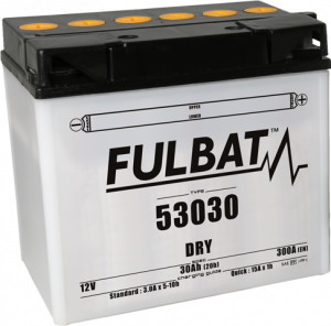 Conventional battery (incl.acid pack) FULBAT Acid pack included