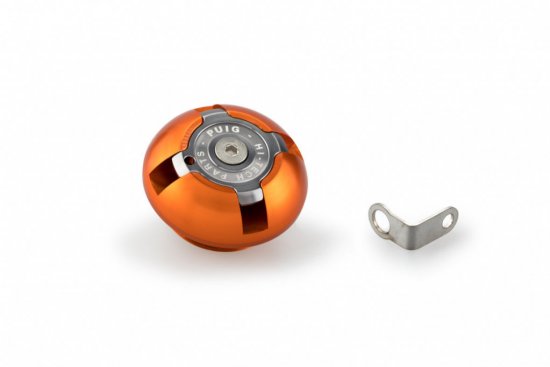 Plug oil cap PUIG 6158T orange M30x1,5