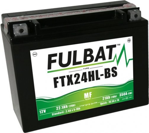 Maintenance free battery FULBAT FTX24HL-BS (YTX24HL-BS)