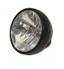 Headlight JMT 223-052 black H4 6 1/2