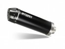 Full exhaust system 1x1 STORM KT.009.LXSBC GP Black with carbon cap