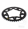 Rear sprocket JMT aluminium black 43T, for 520 chain