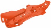 Skid plate POLISPORT 8469000002 PERFORMANCE with link protector Orange