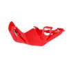 Skid Plate POLISPORT 8475400002 with link protector Red