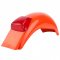 Rear Fender POLISPORT Dark Orange