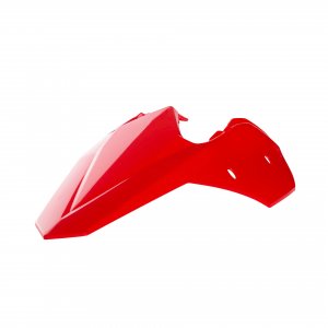 Rear fender + side panels POLISPORT red Beta