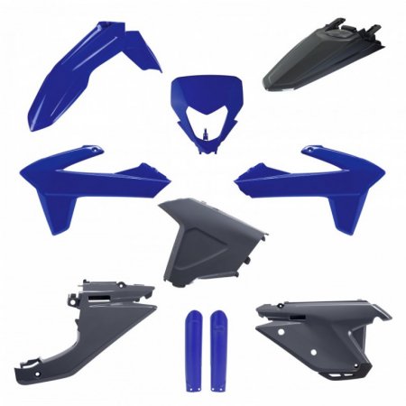 Plastic body kit POLISPORT 91593 OEM Color