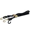 Tie-downs MOTION STUFF (25mm x1,8m) pair black