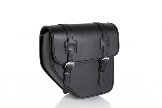 Leather saddlebag CUSTOMACCES AP0013N IBIZA black