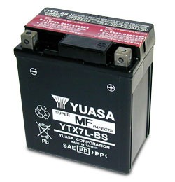 Battery Yuasa Ytx7l Bs Maintenance Free Mf Batteries Yuasa Eshop Estonia Uab Kmoto Powered By Motopoint