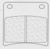 Brake pads CL BRAKES 2281 RX3