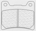 Brake pads CL BRAKES 2283 RX3