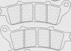 Brake pads CL BRAKES 2602 RX3