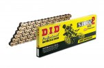 Motocross chain D.I.D Chain 520DZ2 SDH 1920 L Gold/Black