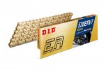 Exclusive racing chain D.I.D Chain 520ERV7 1920 L Gold/Gold