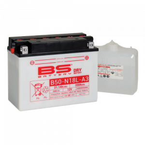 Conventional battery (incl.acid pack) BS-BATTERY Acid pack included