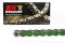 Motocross racing chain EK 520 MRD6 120 L Green