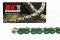 Premium QX-Ring chain EK 520 SRX2 1 L Metalic Green