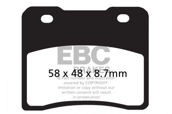 Brake pads EBC FA102