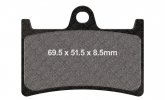 Brake pads EBC GPFAX380HH