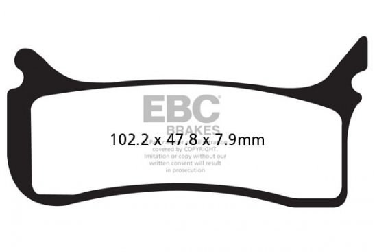 Brake pads EBC EPFA406HH