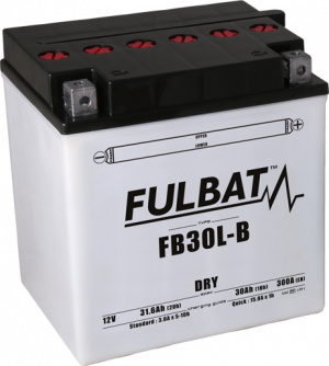 Conventional battery (incl.acid pack) FULBAT Acid pack included