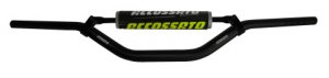 Handlebar ACCOSSATO aluminium, 28.5 mm black