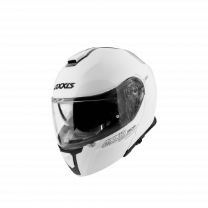 FLIP UP helmet AXXIS GECKO SV ABS solid white gloss L