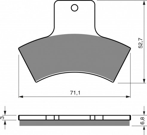 Brake pads GOLDFREN 179 K5