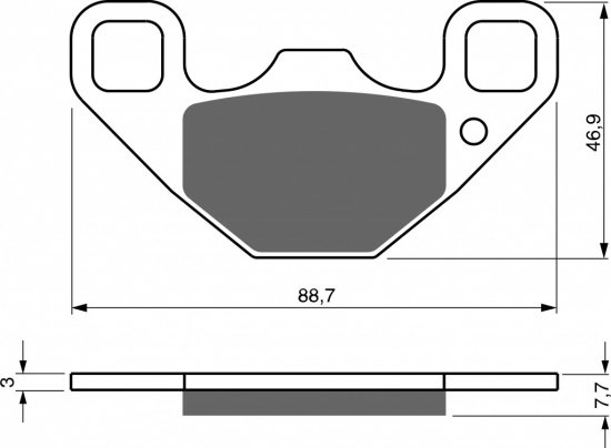 Brake pads GOLDFREN 337 S3