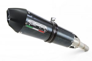 Slip-on exhaust GPR GP EVO4 Carbon look including removable db killer, link pipe and catalyst