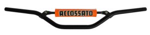 Handlebar ACCOSSATO aluminium, 22 mm black