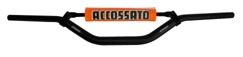 Handlebar ACCOSSATO aluminium, 28.5 mm black