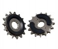 Front sprocket JT JTF 741-15RB 15T, 525 rubber cushioned