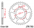 Rear sprocket JT JTR 703-42 42T, 520