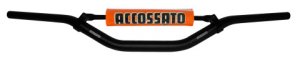 Handlebar ACCOSSATO aluminium, 28.5 mm black