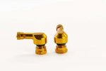 Valves for tubeless wheels PUIG 5591G yellow D 11mm