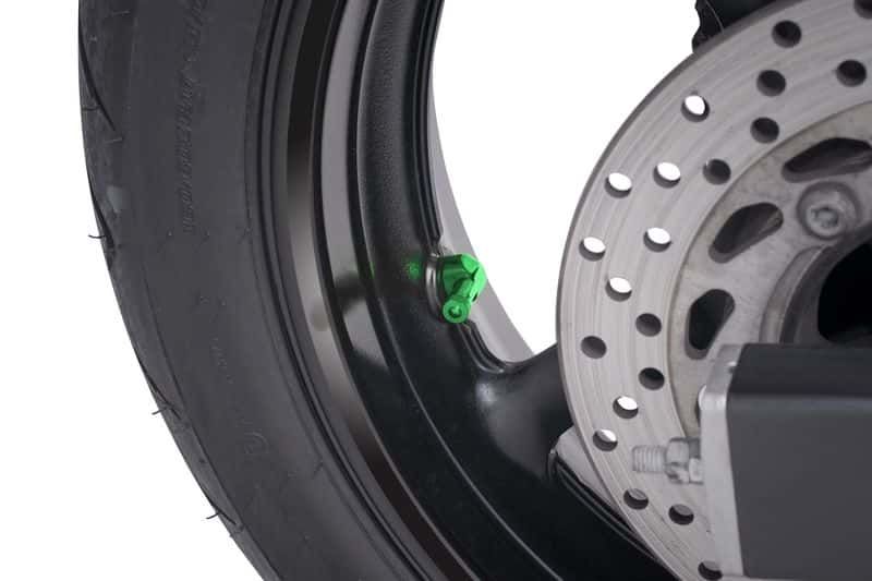 Valves for tubeless wheels PUIG 5591V green D 11mm