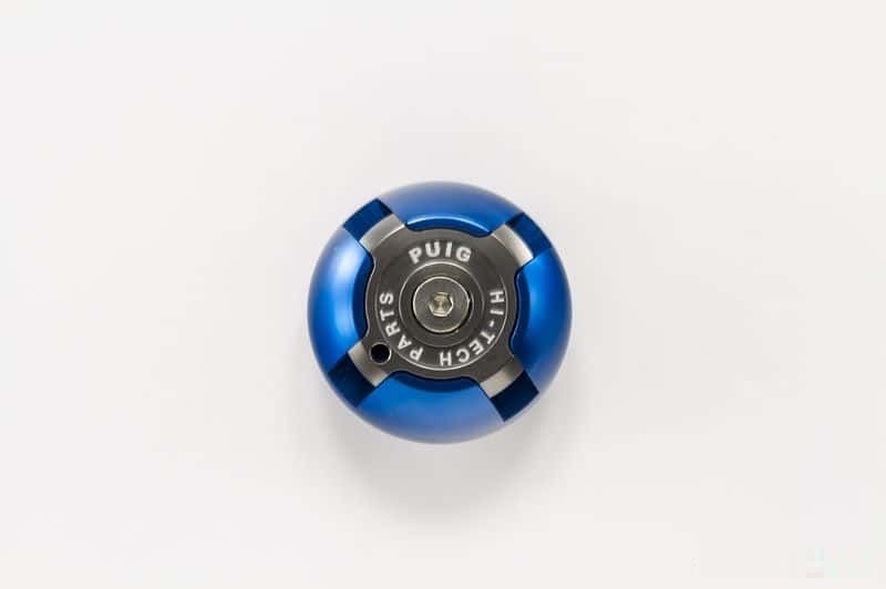 Plug oil cap PUIG 6157A blue M27x3