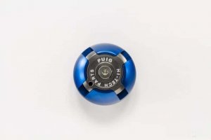 Plug oil cap PUIG 6157A blue M27x3