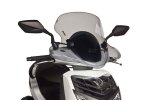 Windshield PUIG 6370H CITY TOURING smoke